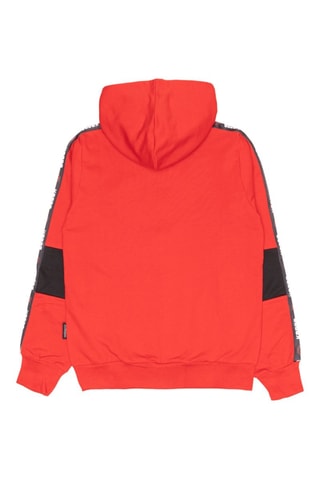 Sweat com capuz - Vermelho