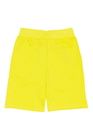 Calções polares - Branco e amarelo