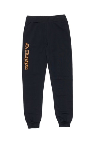 Conjunto sweat e calças de treino - Preto e laranja