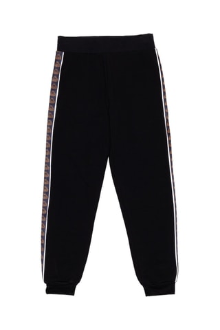 Conjunto sweat e calças de treino - Preto e amarelo