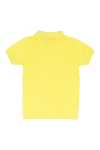 Polo - Branco e amarelo