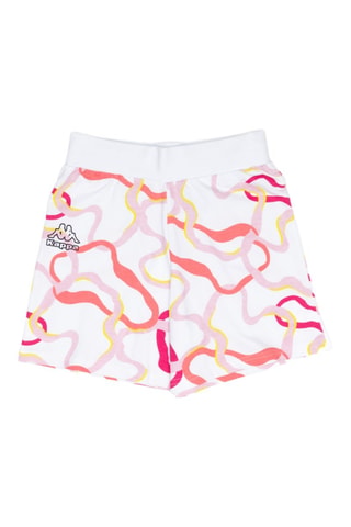 Calções - Branco, amarelo e rosa