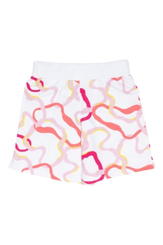Calções - Branco, amarelo e rosa