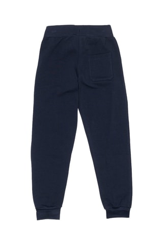 Conjunto sweat com capuz e calças de treino - Azul e amarelo