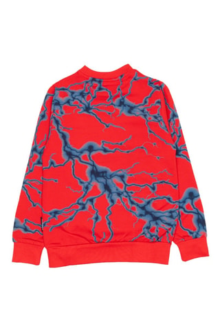 Conjunto sweat e calças de treino - Preto e vermelho