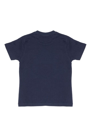 T-shirt - Branco, azul e amarelo