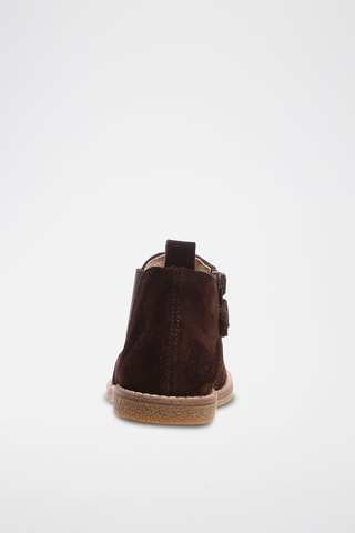 Botins de nobuck Arthur - Castanho