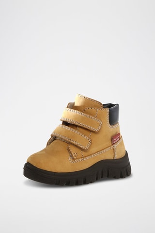 Botins de couro Toc - Camel