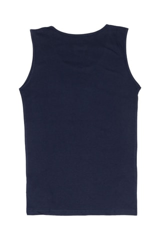 Camisola de alças - Azul e amarelo