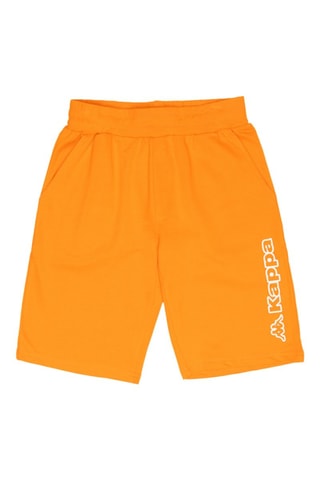 Calções - Branco e laranja