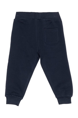Conjunto sweat com capuz e calças de treino - Preto e laranja