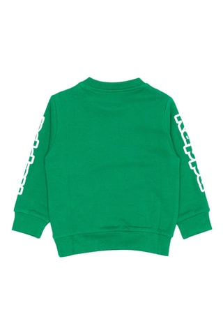 Conjunto sweat e calças de treino - Preto e verde