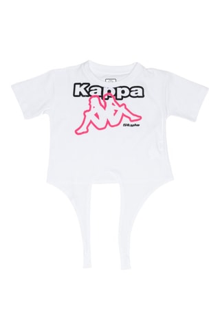 T-shirt - Branco, preto e rosa