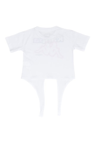 T-shirt - Branco, preto e rosa