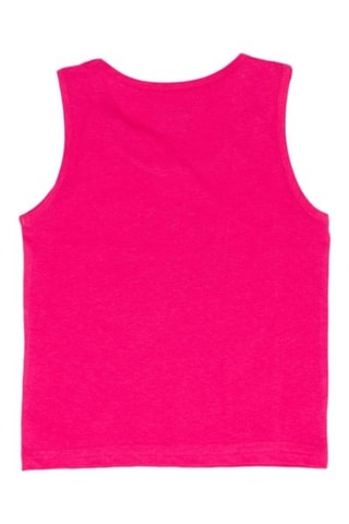 Camisola de alças - Branco, preto e rosa