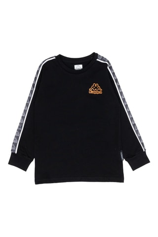 T-shirt - Branco, preto e laranja
