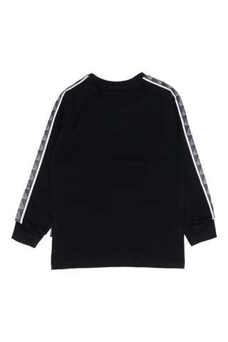 T-shirt - Branco, preto e laranja