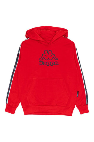 Sweat com capuz - Vermelho