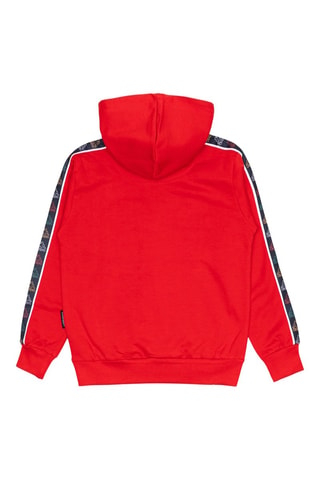 Sweat com capuz - Vermelho