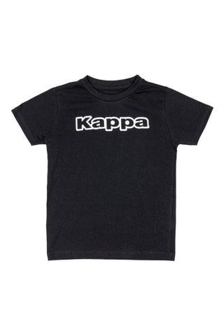 T-shirt e calções - Branco e preto