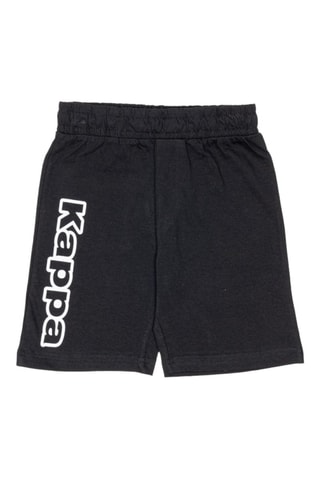 T-shirt e calções - Branco e preto