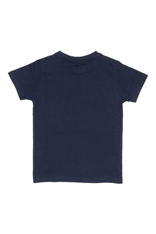T-shirt - Branco e azul