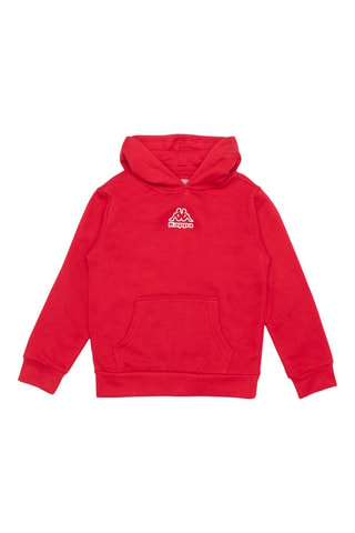 Sweat com capuz - Vermelho