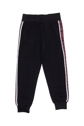 Conjunto casaco e calças de treino - Preto e vermelho