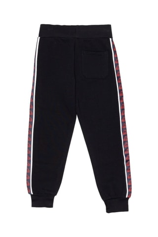 Conjunto casaco e calças de treino - Preto e vermelho