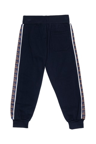 Conjunto sweat e calças de treino - Azul e amarelo