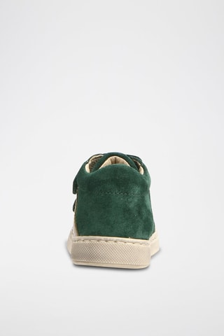 Sapatilhas de couro Gazer VL - Amarelo e verde