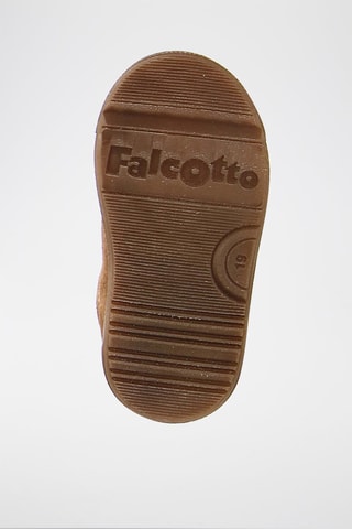 Sapatilhas em couro napa - Camel