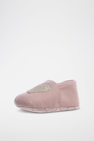Chinelos de quarto Poppy - Prateado e rosa