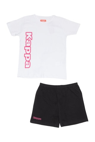 T-shirts e calções - Branco, preto e rosa