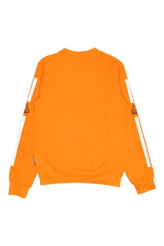 Conjunto sweat e calças de treino - Preto e laranja