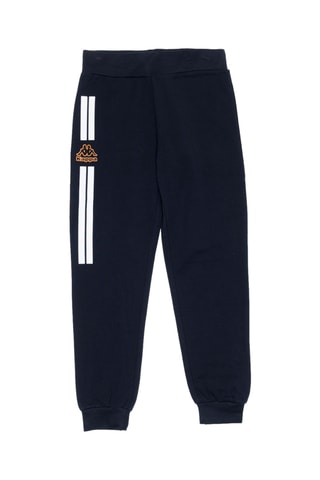 Conjunto sweat e calças de treino - Preto e laranja