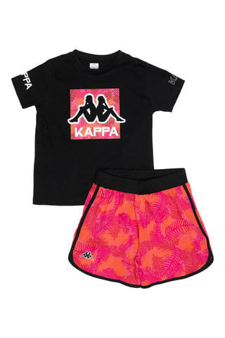 T-shirts e calções - Branco, preto e laranja