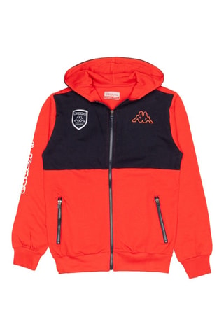 Sweat com capuz - Vermelho