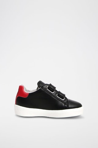Sapatilhas Annie - Preto e vermelho