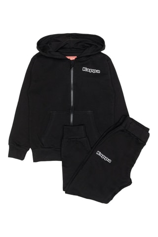 Sweat e calças - Branco e preto