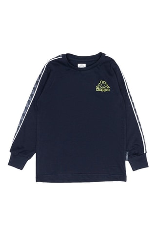 T-shirt - Branco, azul e verde