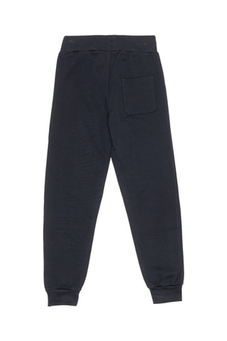 Conjunto sweat com capuz e calças de treino - Preto e laranja
