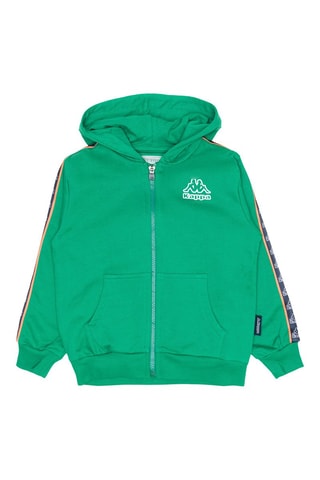 Sweat com capuz - Verde