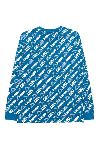 T-shirt - Branco e azul