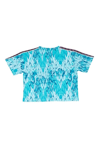 T-shirt - Preto, azul e rosa