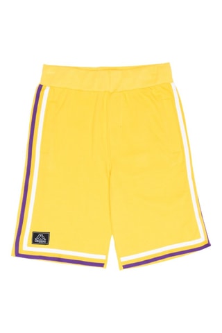 Calções - Branco, amarelo e violeta