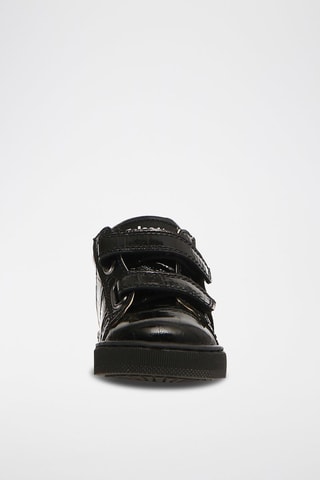 Botins de couro Erobyn - Bege e preto