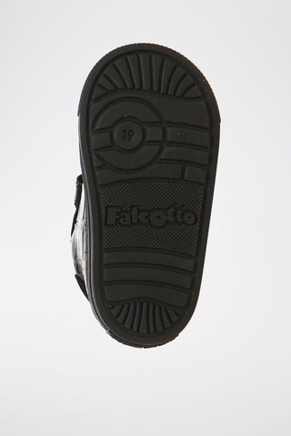 Botins de couro Erobyn - Bege e preto