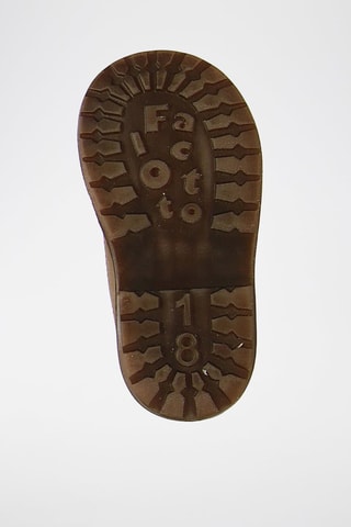 Boots em nobuck Stambecco - Castanho e preto
