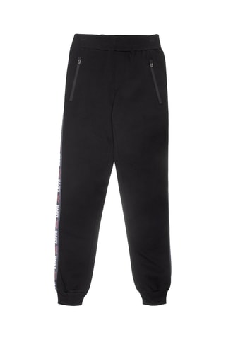 Calças de treino - Preto e vermelho